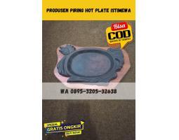 Produksi Piring Hot Plate dan Hot Plate Steak Kuliner di Boyolangu - Tulungagung