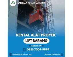 Sewa Lift Barang, Bencut, Bucket Cor - Malang