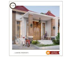 Jual Rumah Konsep Joglo Baru Tipe 36 Lokasi Premium Di Prambanan - Klaten