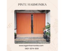 Pintu Harmonika Warna Banyak Logam Harmonika - Belu 