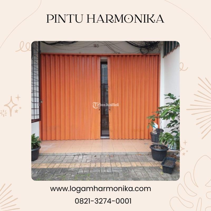 Pintu Harmonika Warna Banyak Logam Harmonika - Belu