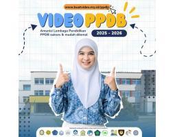 Jasa Pembuatan Video Ppdb Sekolah Tahun Ajaran 2025-2025 - Bandung