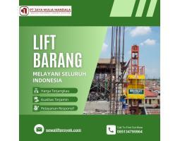 Sewa Lift Barang Material Murah Bisa Nego - Lhokseumawe 