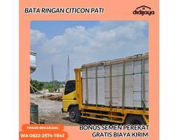 Bata Ringan Citicon Bonus Semen Perekat - Pati