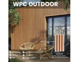 WPC Outdoor Wall Panel  WPC Outdoor Pagar Lantai Decking PVC - Makassar 