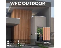 WPC Outdoor Wall Panel  WPC Outdoor Pagar Lantai Decking PVC - Makassar 