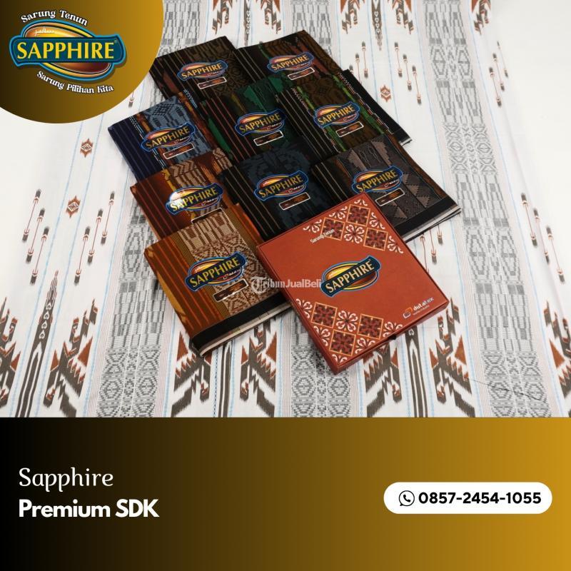 Sarung Polos Sapphire Harga Murah - Hulu Sungai Tengah