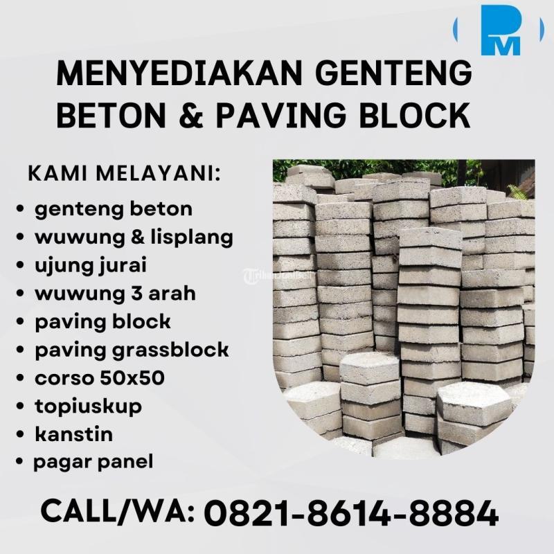 Taman yang Lebih Menarik dengan Paving yang Modern - Malang 
