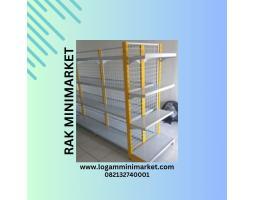 Rak Minimarket Terpercaya Logam Minimarket - Kupang 