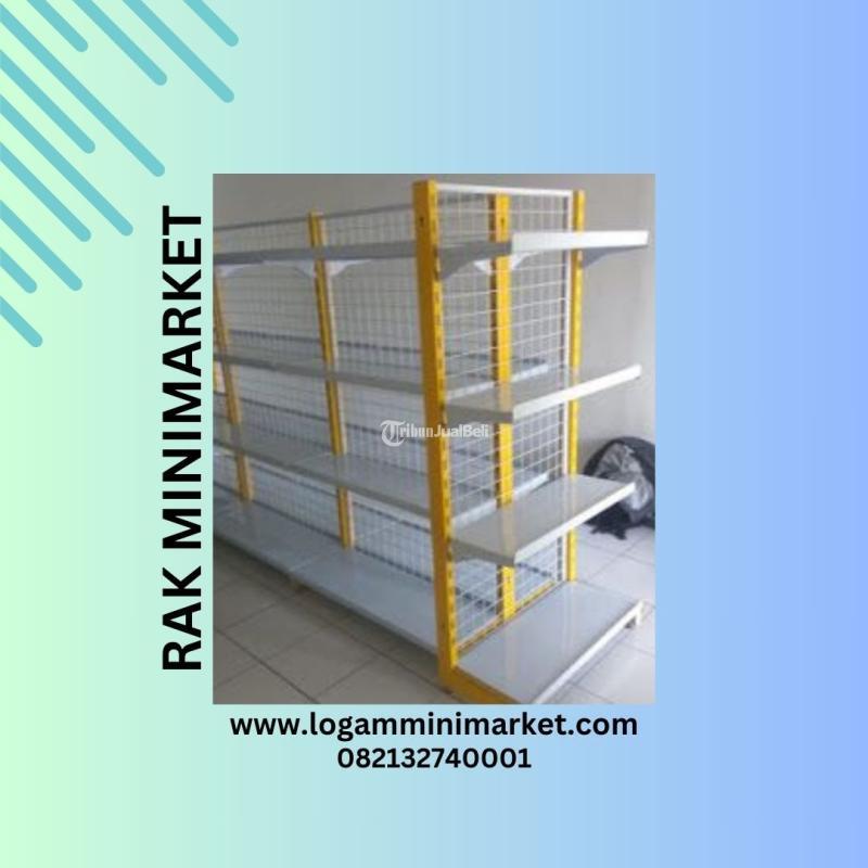 Rak Minimarket Terpercaya Logam Minimarket - Kupang 