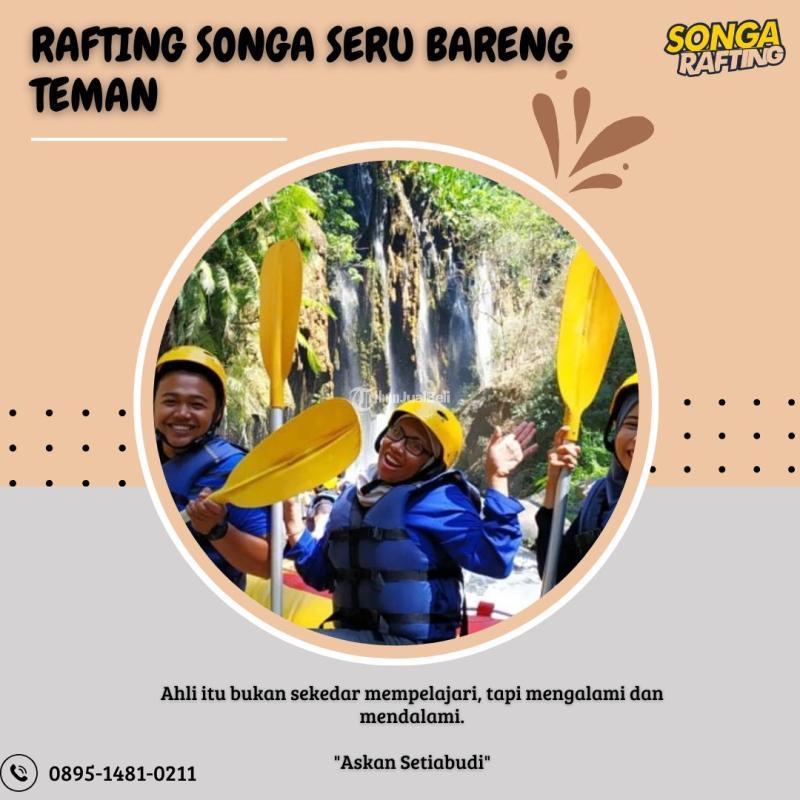 Rafting Songa Seru Bareng Teman - Probolinggo