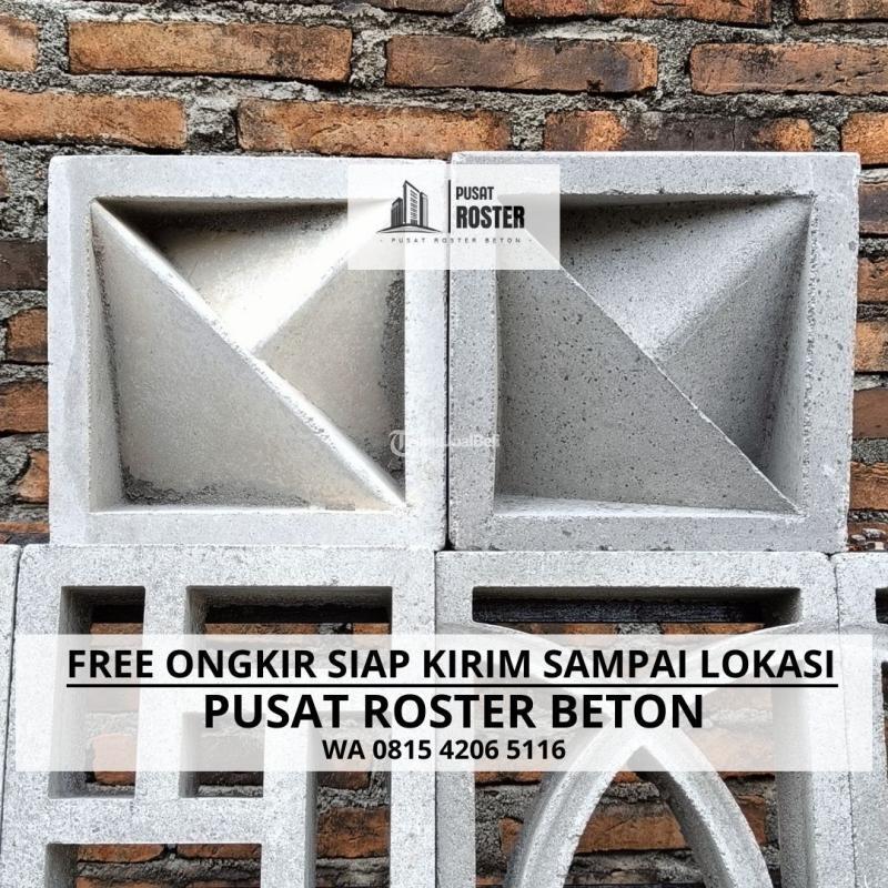 Roster Beton Anti Tampias Hujan di Tegalwaru - Purwakarta