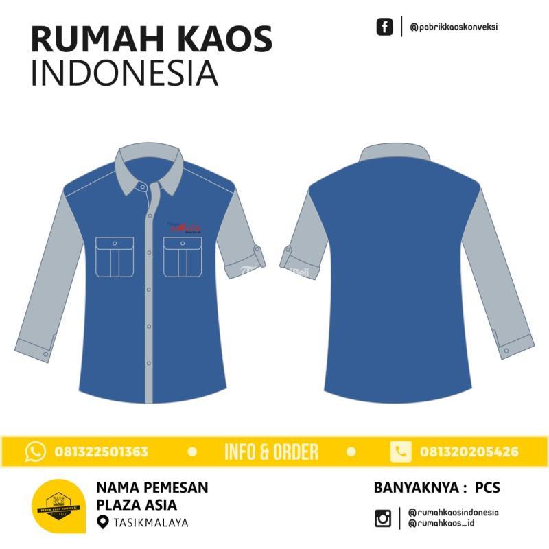 Gratis Desain Seragam Kemeja Custom - Kotabaru
