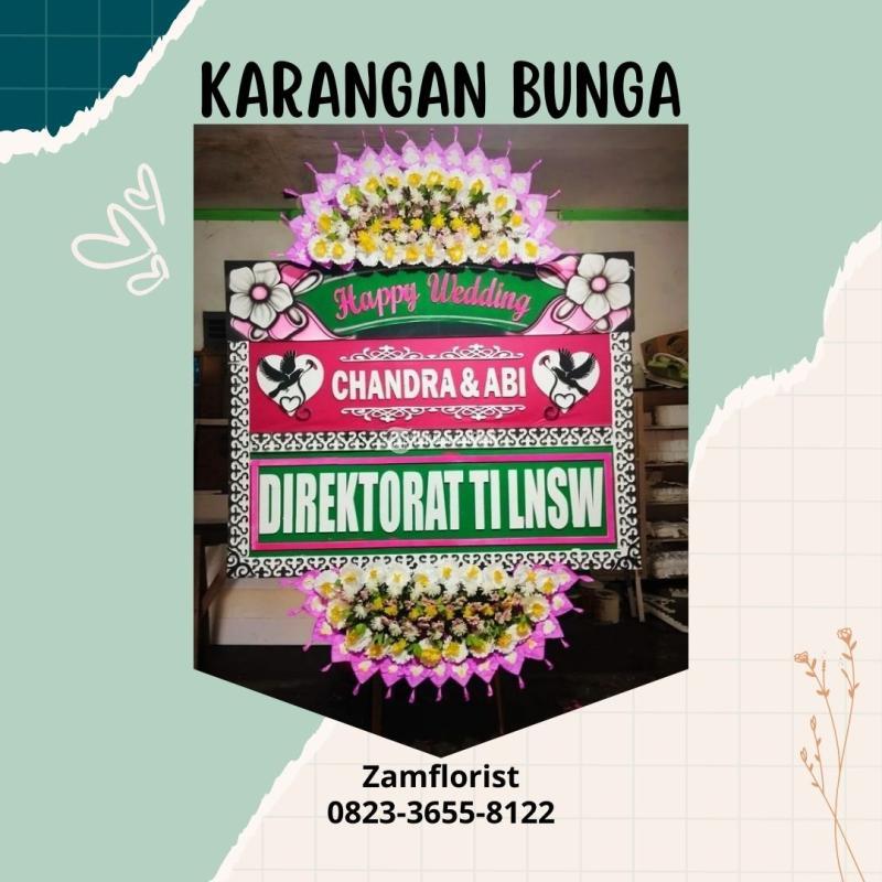 Papan Bunga Terhemat Zamflorist- Ponorogo 