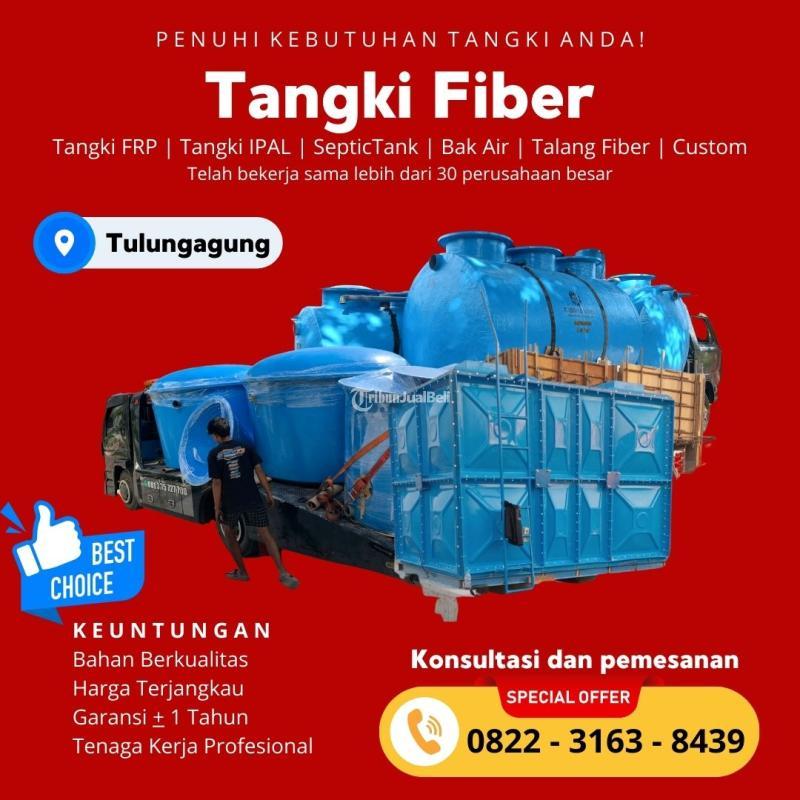 Garansi Terjamin Tangki Ipal Silinder Fiber - Tulungagung