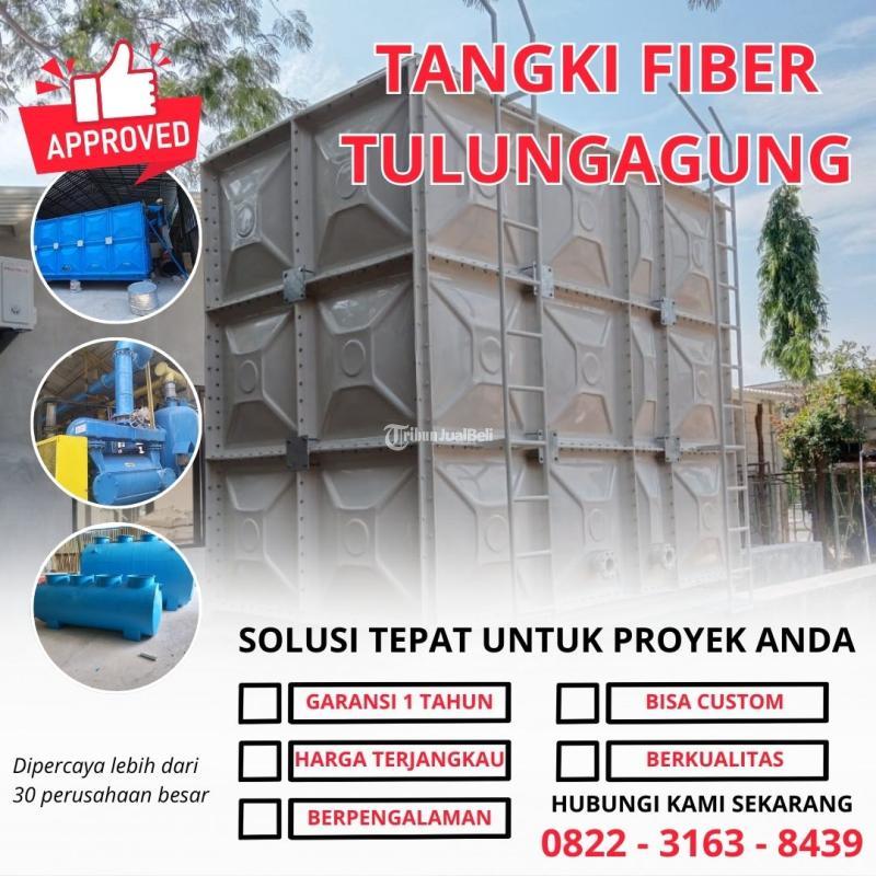 Garansi Terjamin Tangki Ipal Silinder Fiber - Tulungagung