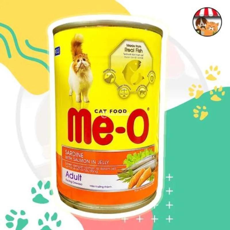 Makanan Kucing Meo Can Adult Sardine  Salmon 400G - Jakarta Pusat