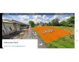 Dijual Tanah Siap Bangun Ukuran 26x20 Dalam Komplek Dalisa Jalan Usaha Baru - Kubu Raya