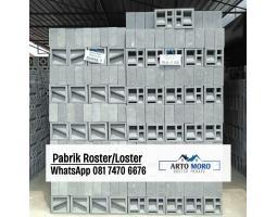 Supplier Loster Beton Ukuran 20x20 Elegan - Tabanan 