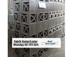 Pusat Loster Beton Dinding Aesthetic - Tabanan 