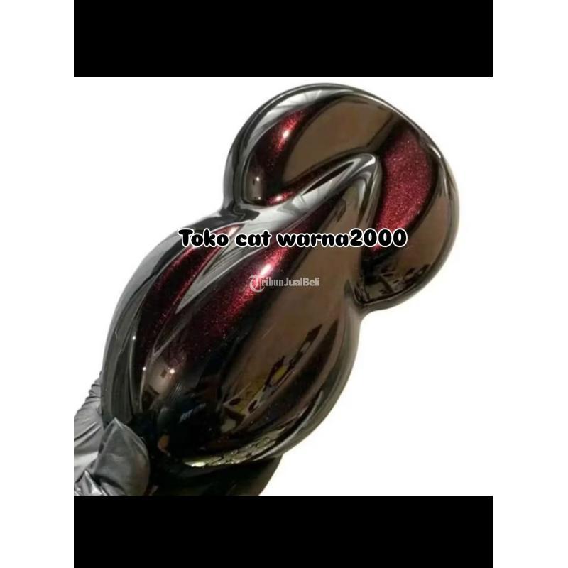 Cat Moonblack Red PU - Gresik 