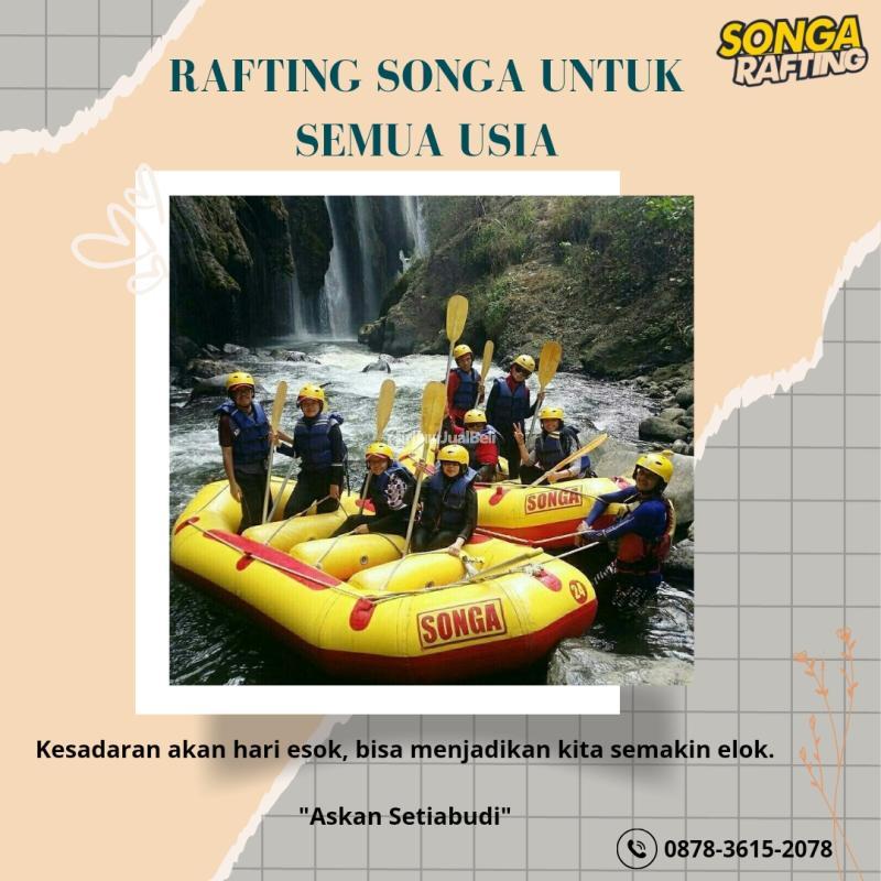 Rafting Songa untuk Outbound Seru - Probolinggo 