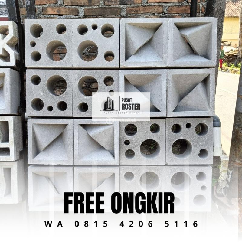 Roster Beton Minimalis Elegan di Parung Panjang - Bogor