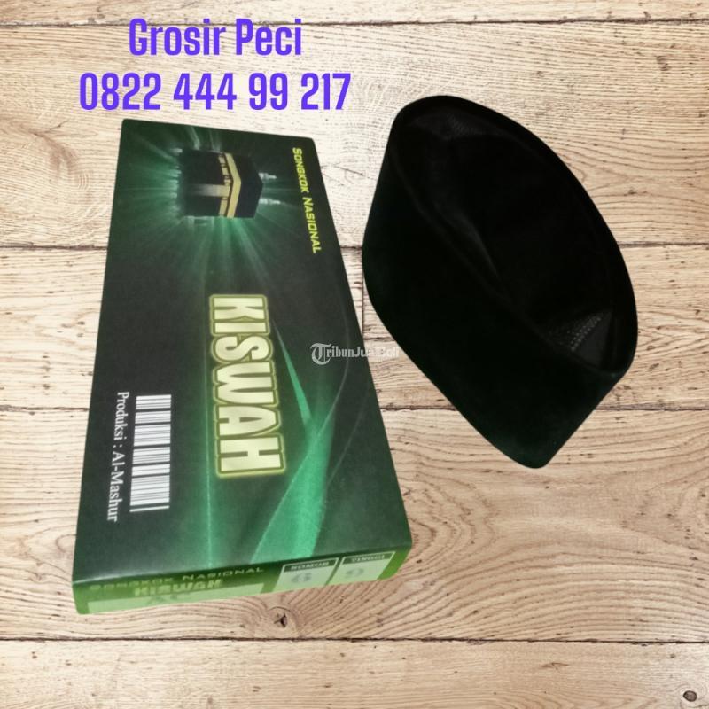 Peci Bordir Hitam - Kebumen