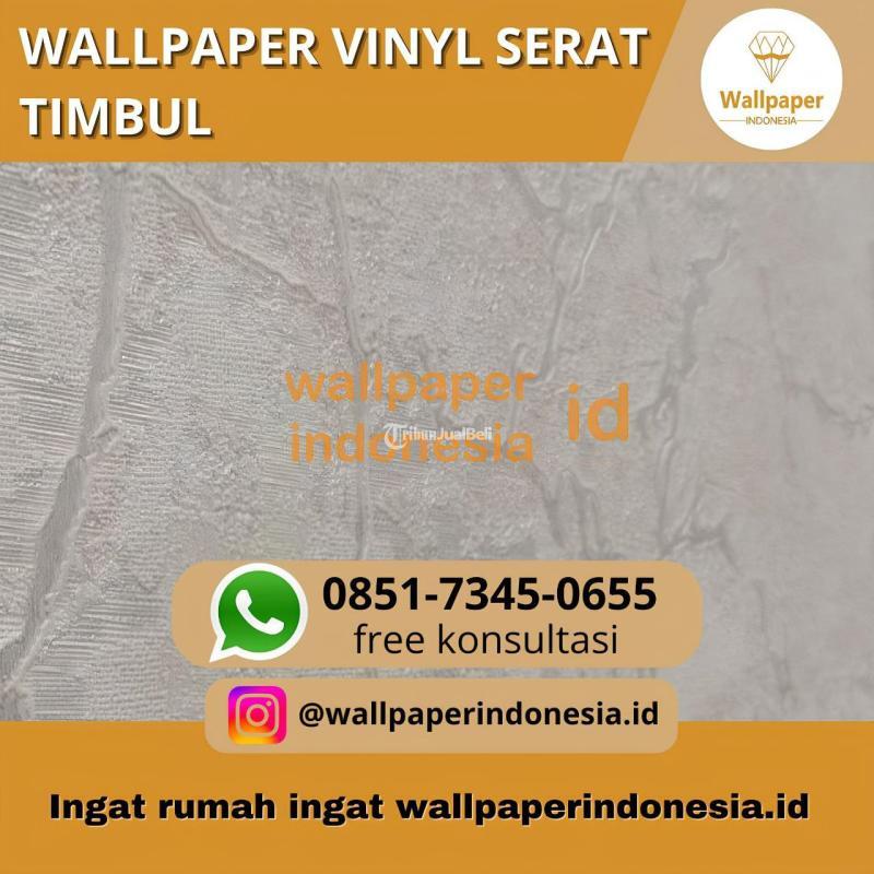 Wallpaper Vinyl Serat Timbul - Malang Kota