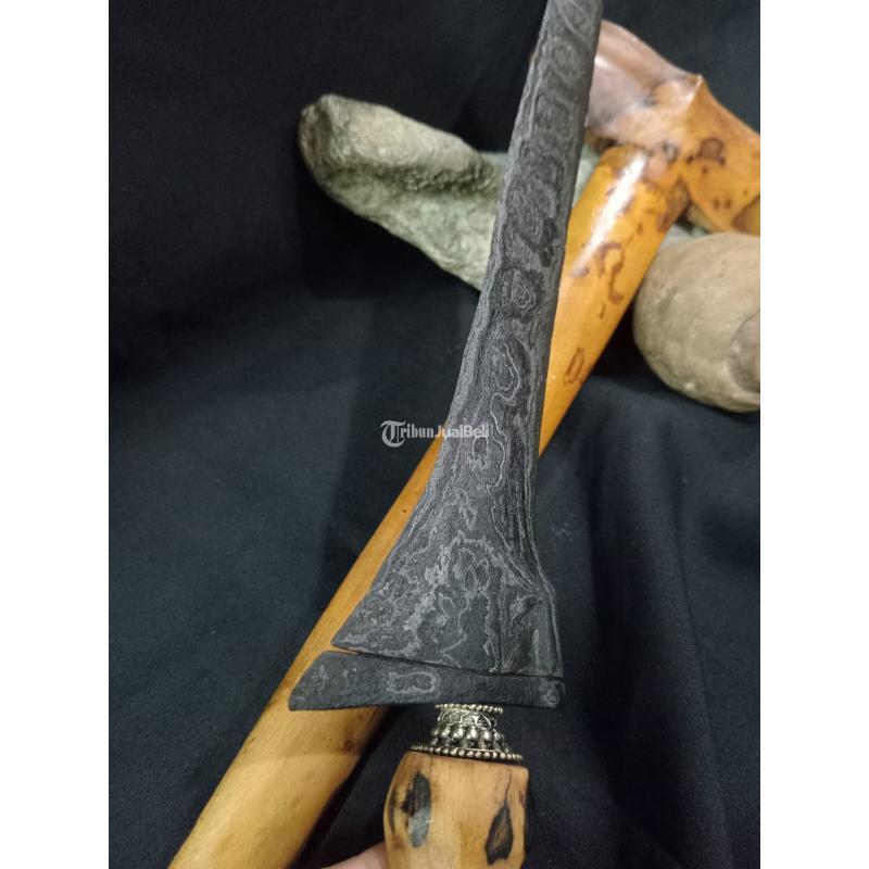 Keris Sepuh Brojol Pamor Melati Sinebar Warangka Gayaman Kayu Timoho - Jakarta Timur
