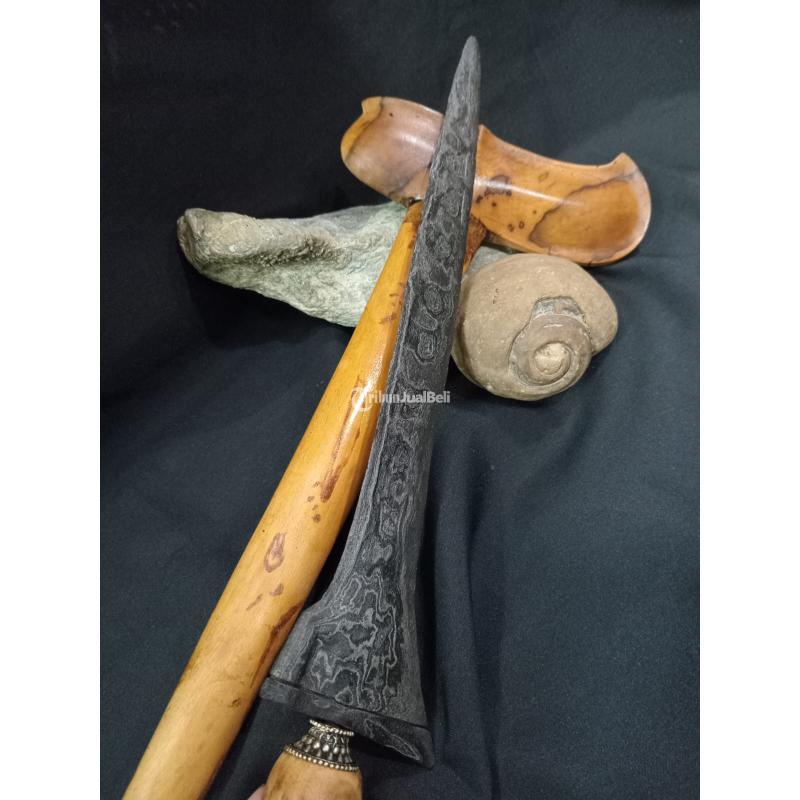 Keris Sepuh Brojol Pamor Melati Sinebar Warangka Gayaman Kayu Timoho - Jakarta Timur