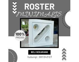 Produsen Roster Minimalis Anti Tampias - Pringsewu