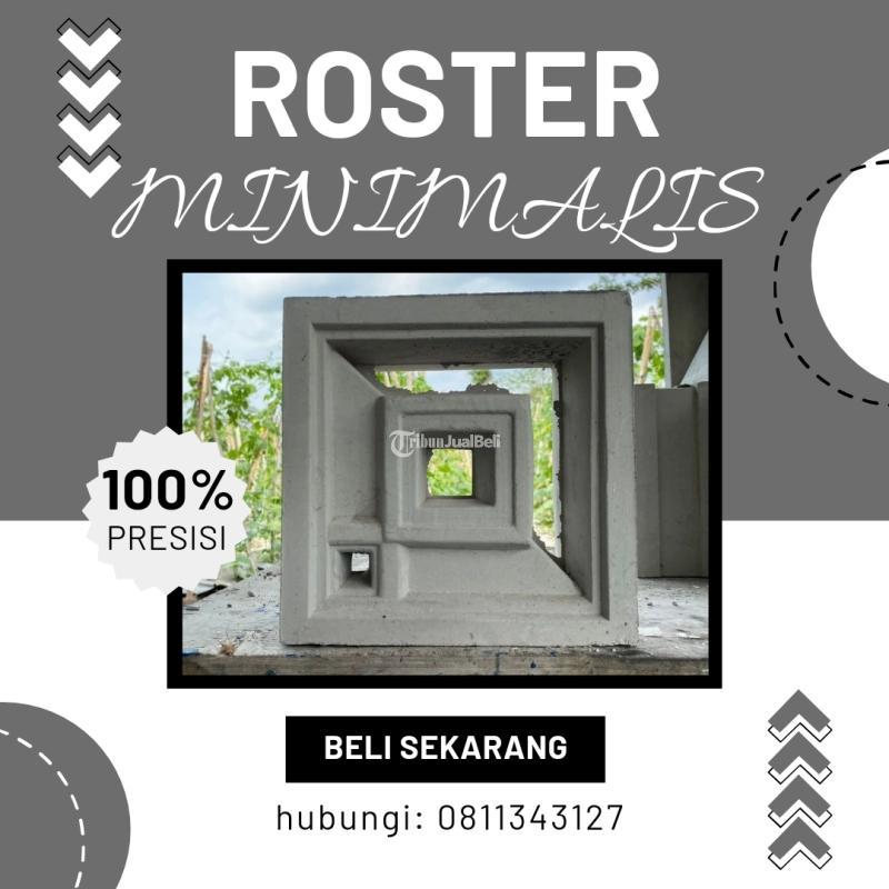 Produsen Roster Minimalis Anti Tampias - Tanggamus