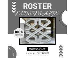 Produsen Roster Minimalis Anti Tampias - Tulang Bawang 