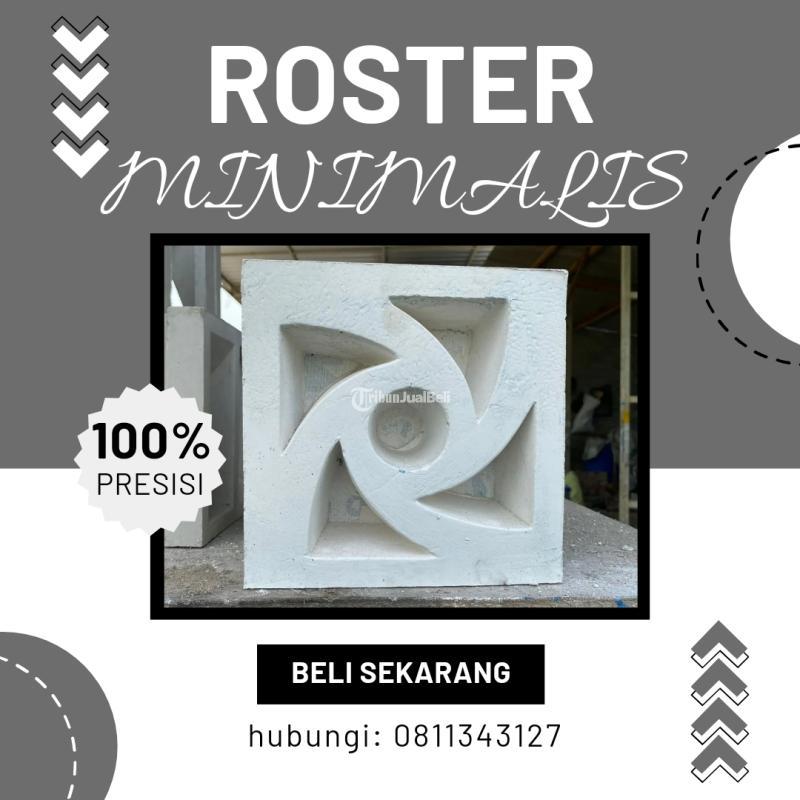 Produsen Roster Minimalis Anti Tampias - Way Kanan