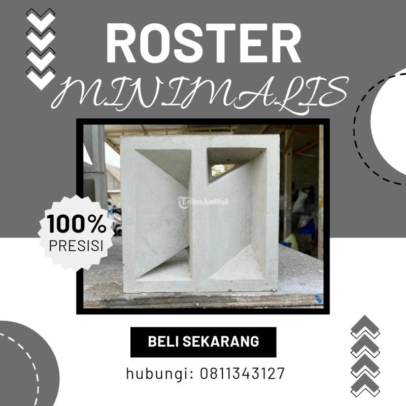 Produsen Roster Minimalis Anti Tampias - Way Kanan