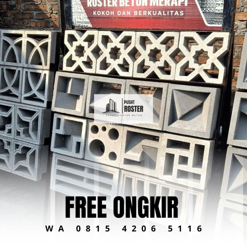 Pusat Roster Beton 20x20 Terlengkap di Tenjolaya - Bogor