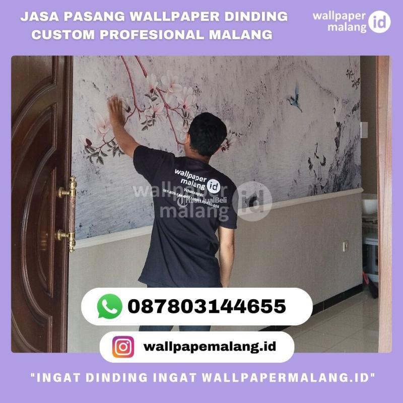 Jasa Pasang Wallpaper Dinding Custom Profesional - Malang 