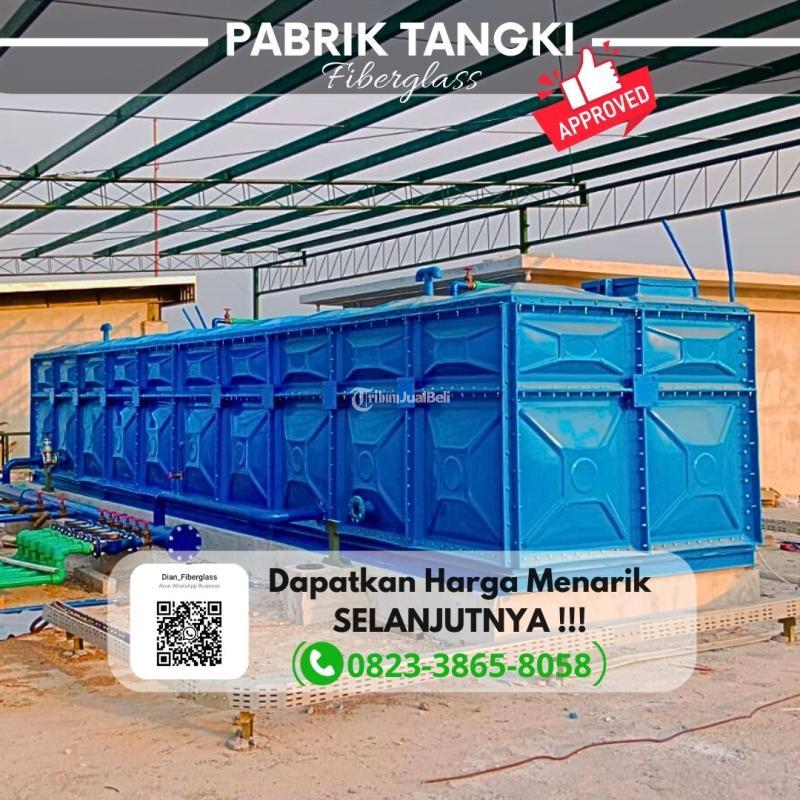 Roof Tank Panel FRP Fiberglass 15000 Liter - Cianjur