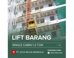 Sewa Lift Barang 1-2 Ton dan Alat Proyek Lainnya - Denpasar