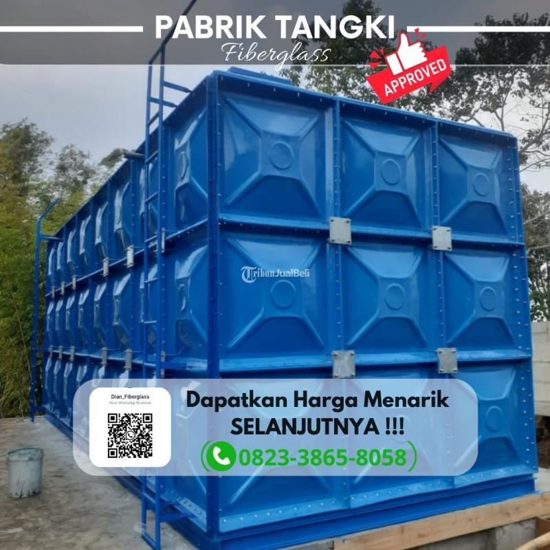 Tangki Panel Fiberglass FRP 20000 Liter - Cirebon