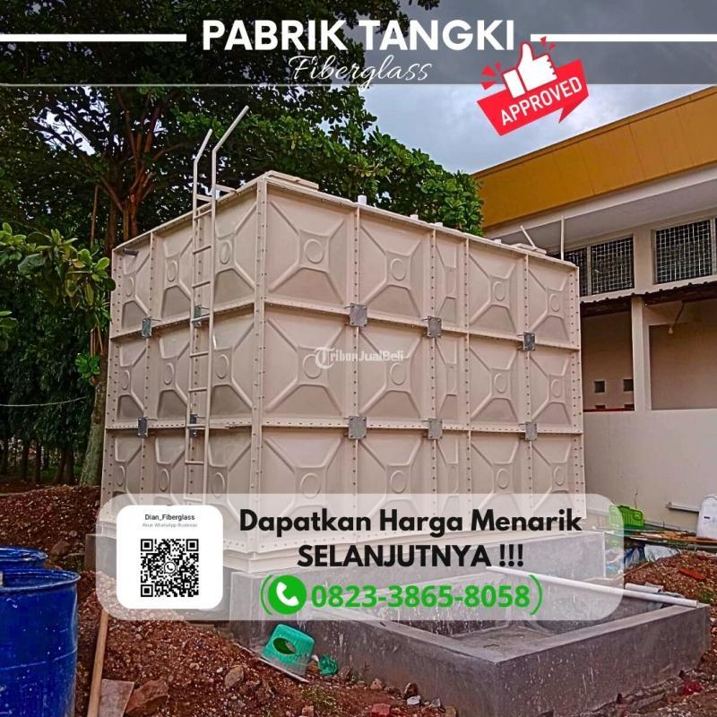 Tangki Panel Fiberglass FRP 20000 Liter - Cirebon