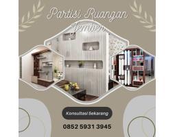 Partisi Ruangan Modern dan Fungsional - Jember