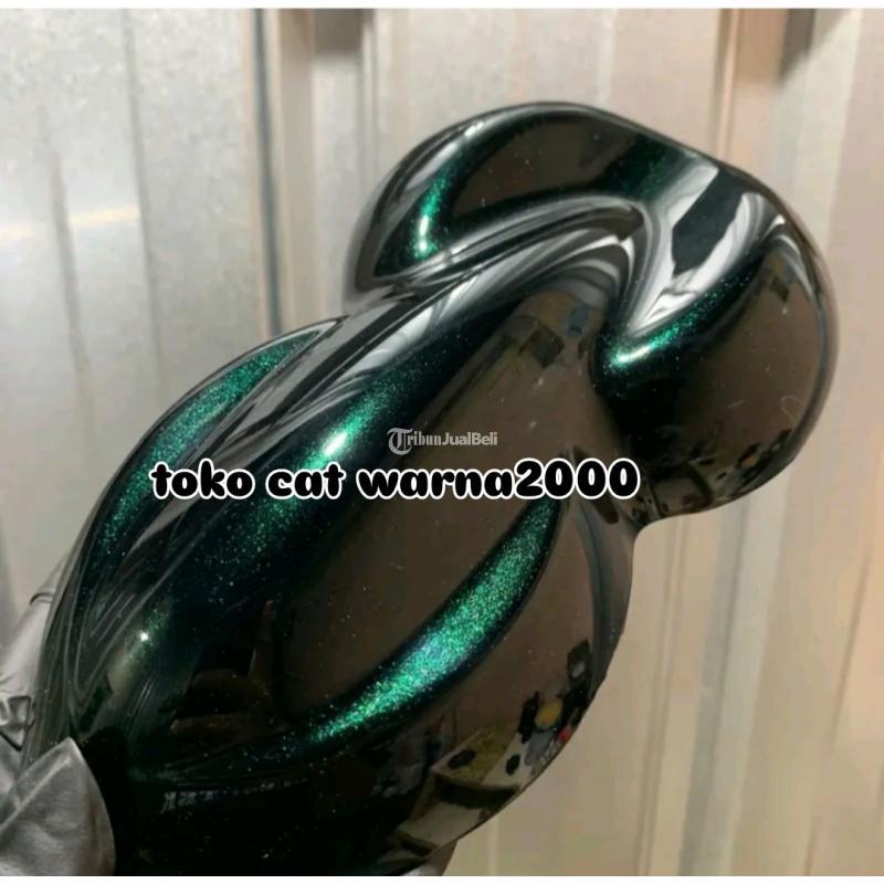 Cat Moonblack Green PU - Denpasar