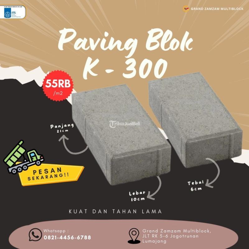 Paving Blok K300 Termurah - Lumajang 
