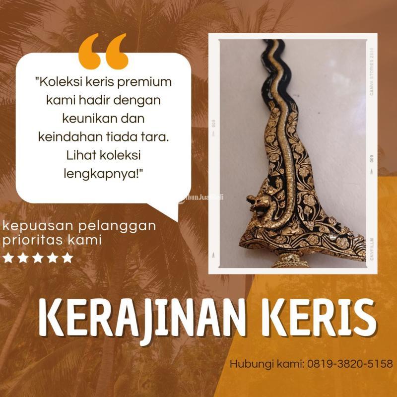Eksotis Pengrajin Keris Jawa Keris Tua Simbol Keberanian Sukoharjo Bekasi Kera - Balangan