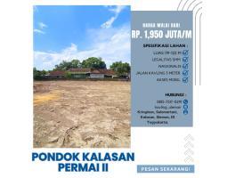 Dijual Tanah Kavling, Luas 119m2, SHM, Pembayaran Cash Tempo, Promo Akhir Tahun, Sleman - Yogyakarta