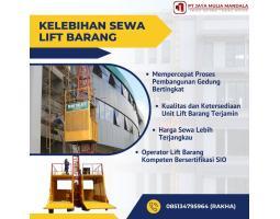 Sewa Lift Barang Material Kualitas Terbaik Murah Bisa Nego - Palembang 