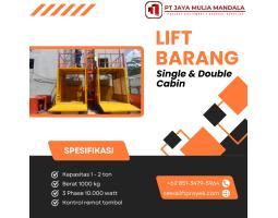 Lift Barang Material Kualitas Terbaik Bisa Nego - Binjai 