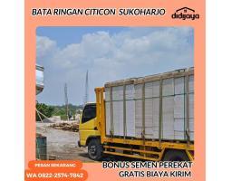 Bata Ringan Citicon Siap Kirim ke Lokasi - Sukoharjo